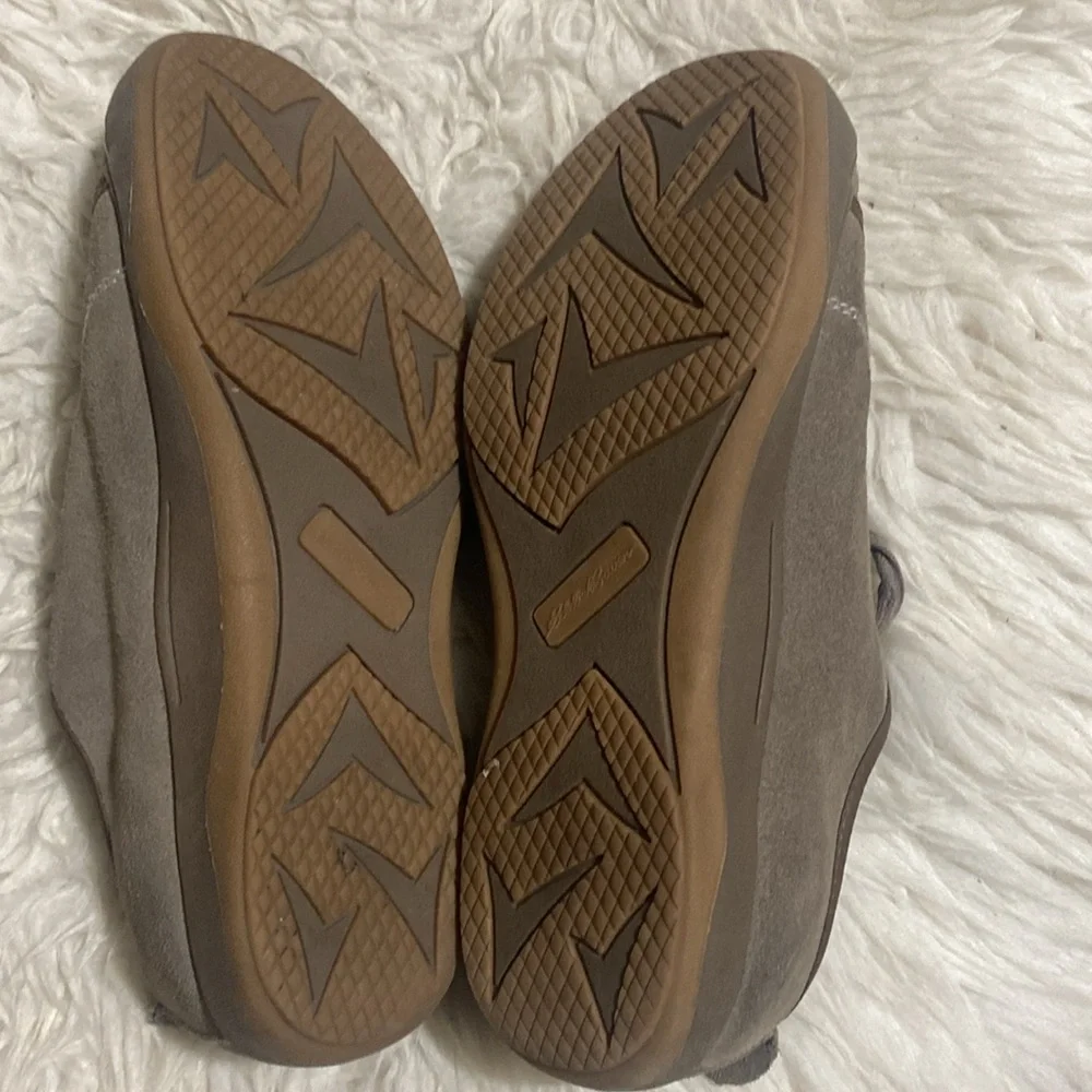 Eddie Bauer Women's Henderson Pine Suede Leather Walking Casual Shoes Size 7.5 M